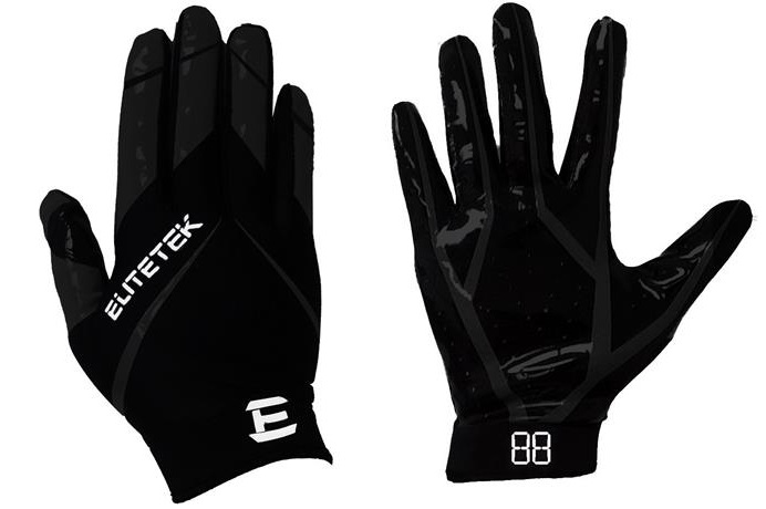 EliteTek RG-14 Football Gloves Youth and Adult