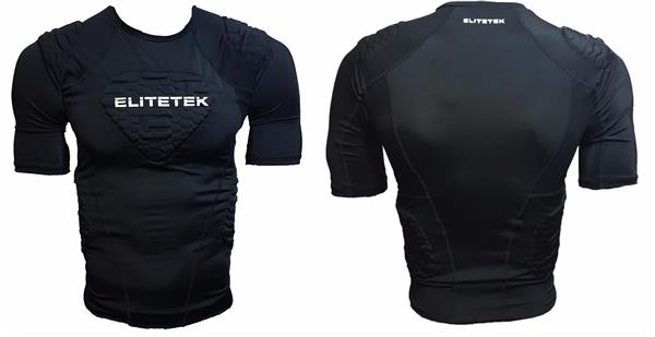 EliteTek Padded Compression Shirt - CPS14 - Youth and Adult Sizes